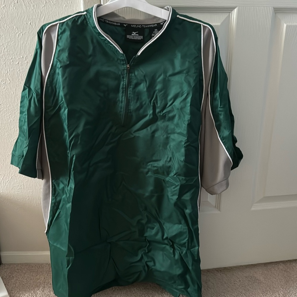 1/2 quarter zip short sleeve team wear.